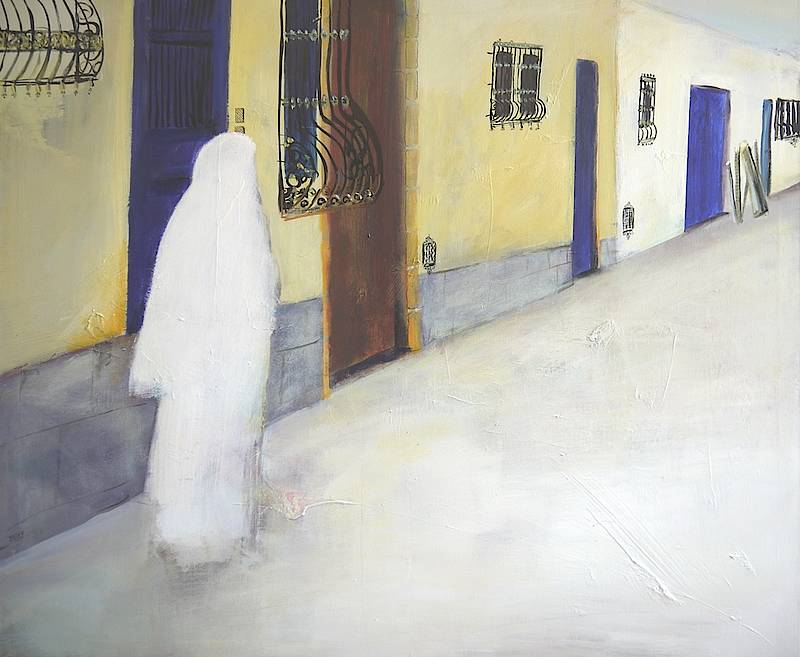 Essaouira, jüdisches Viertel 2019 100 x 120 cm € 550