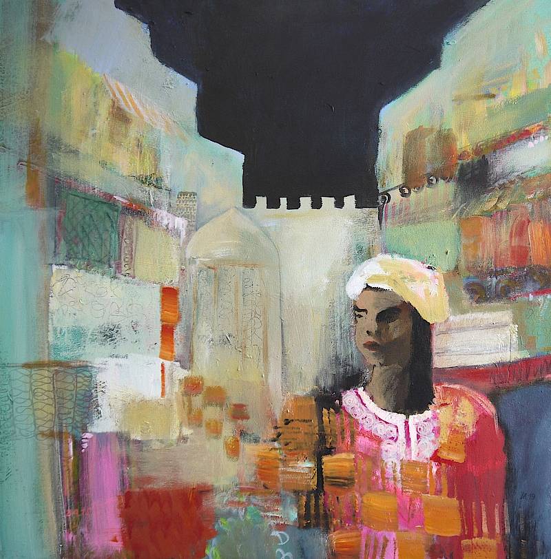 In Rabat 2019 80 x 80 cm 