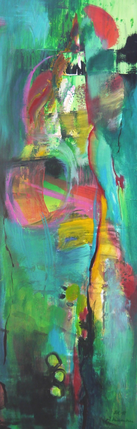 In Gedanken 150 x 50 cm  