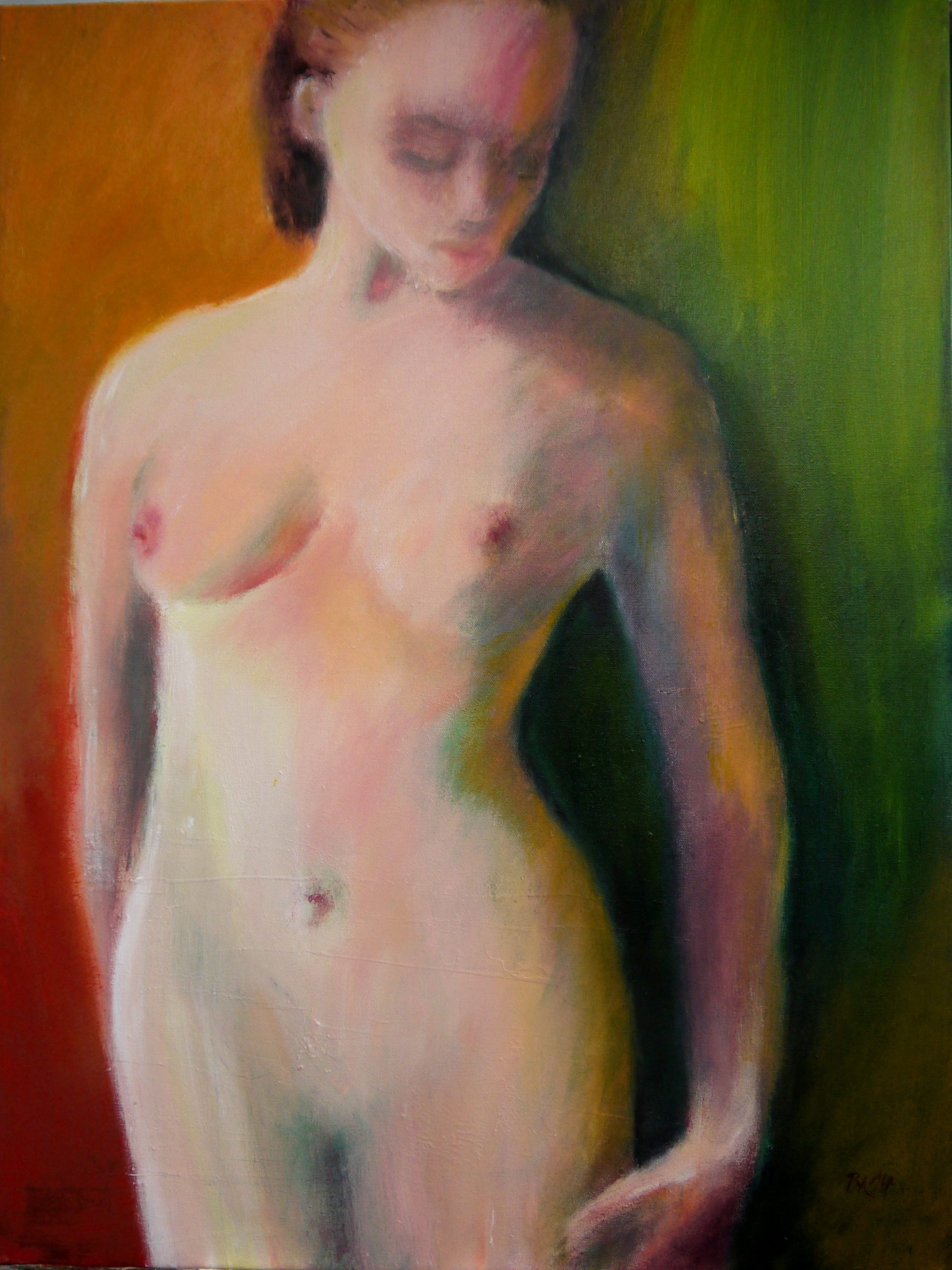 Akt 1 2014 60 x 80 cm  