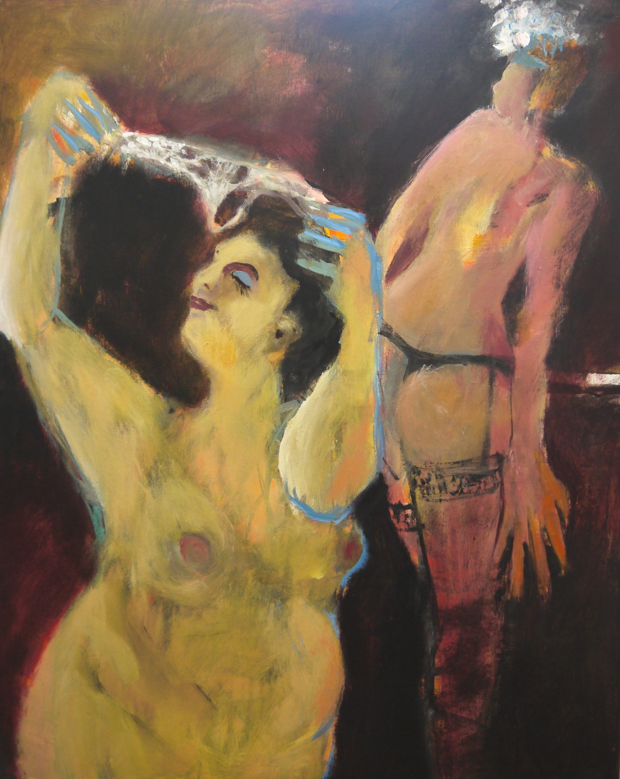 Dessous 2018 80 x 100 cm