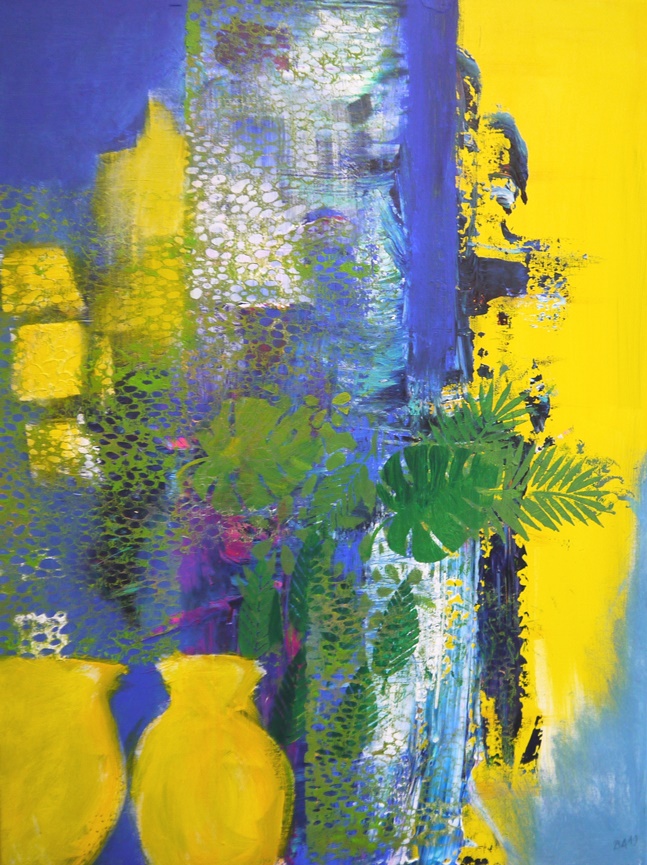 Garten 2 2019 80 x 60 cm 