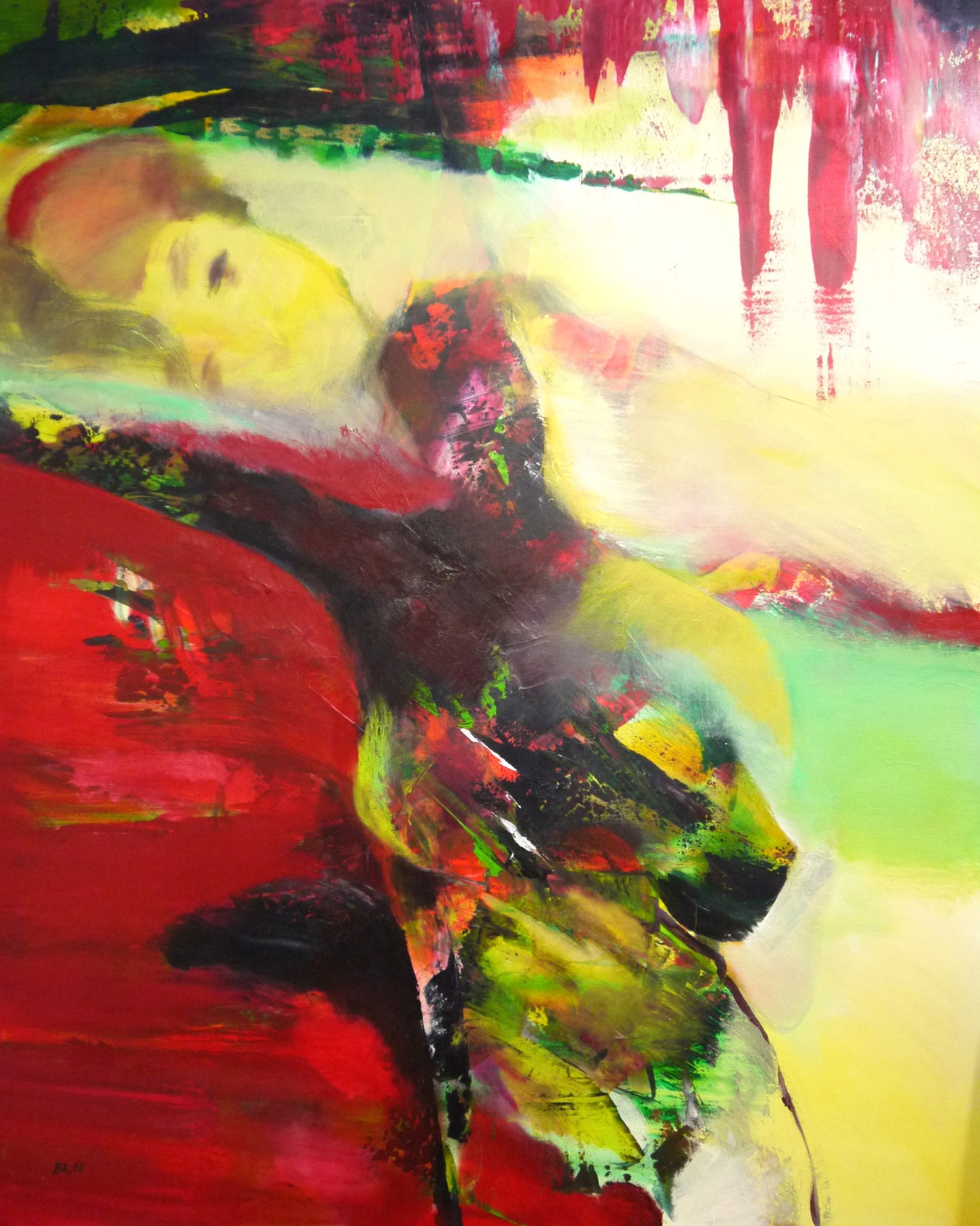 Nachtschatten 2015 120 x 150  cm 