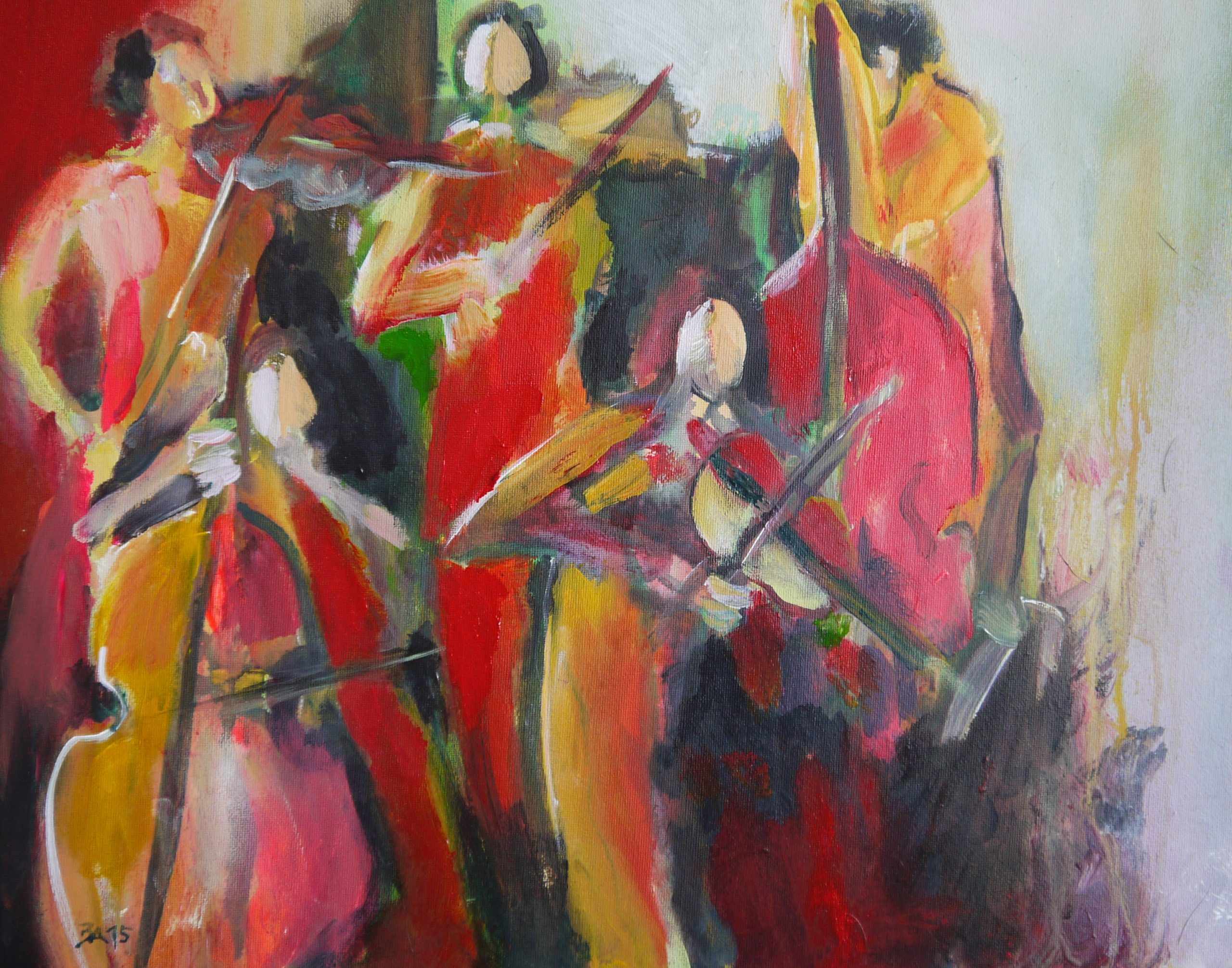 Orchester 2015 50 x 40 cm