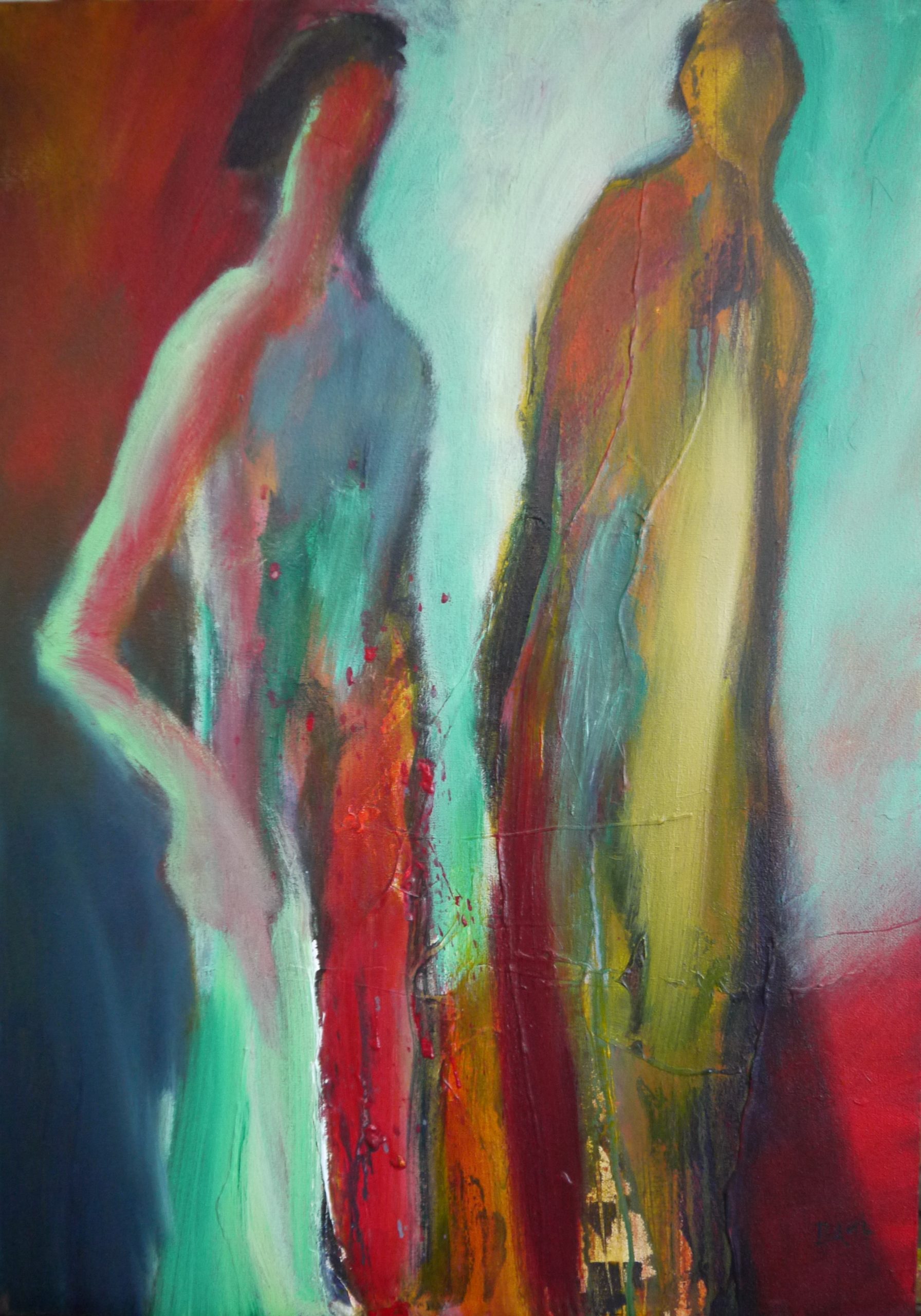 Paar 2014 50 x 70 cm  