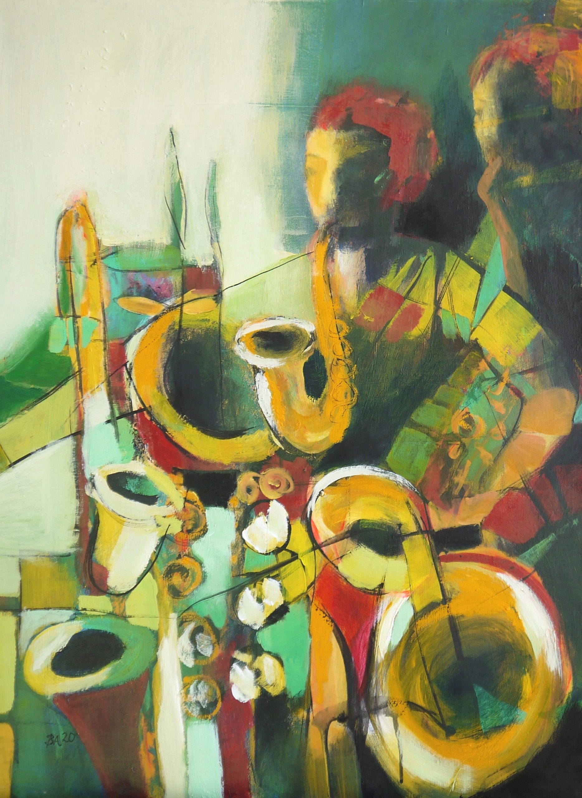 Saxy Ladies 2020 80 x 60