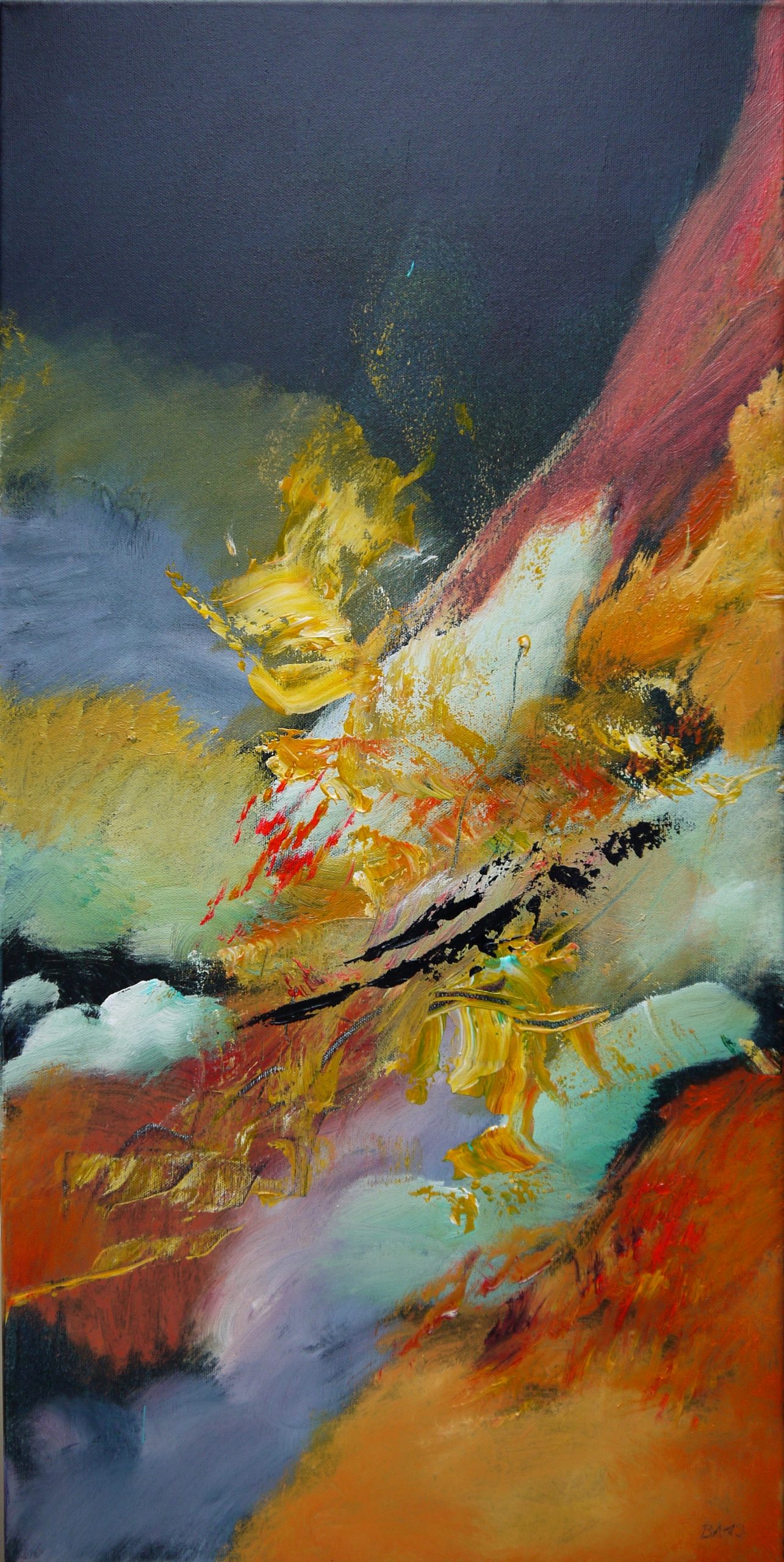 Überschneidung 4 2013 5x 40 x 80 cm 