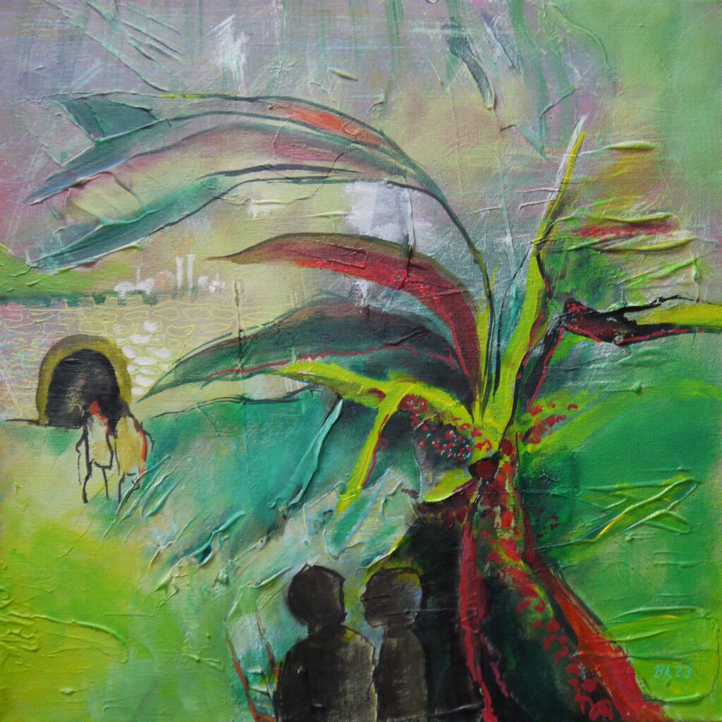 Wind 2022 40 x 40 cm