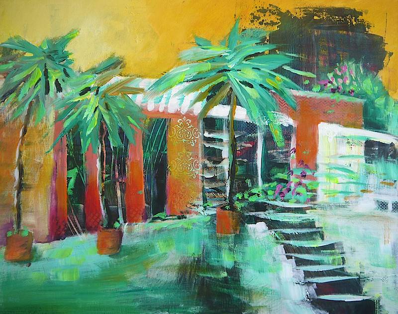 Palmengarten 2019 80 x 100 cm 