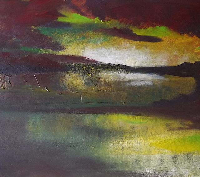 Moorlandschaft 2012 50 x 70 cm  