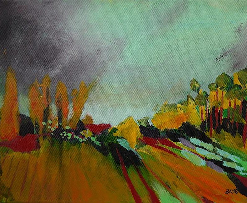 Kleine Landschaft 2 24 x 30 cm