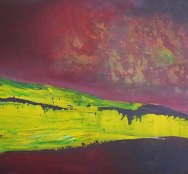 Grüne Berge 2013 50 x 70 cm  € 200