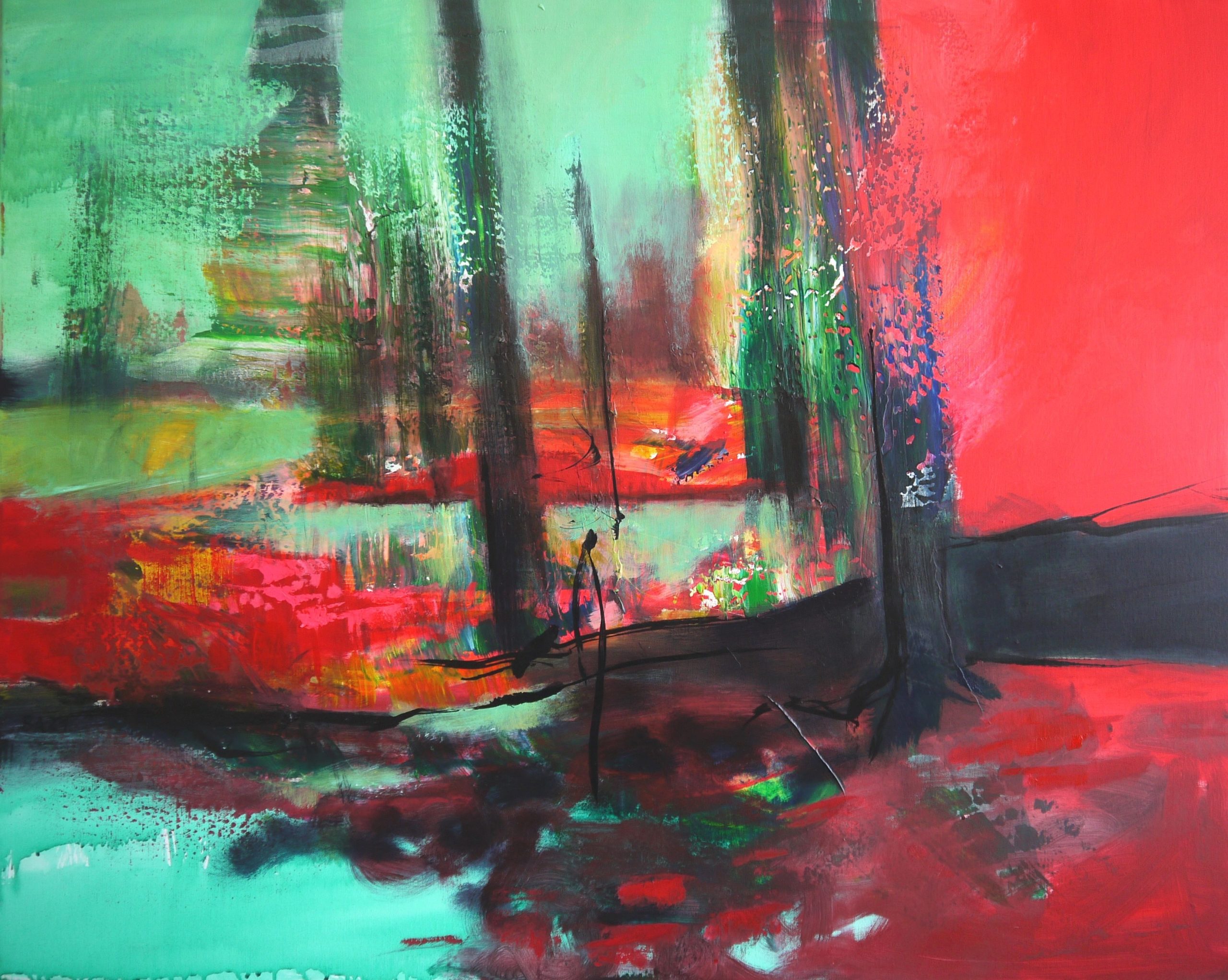 Am Wasser 2021 80 x 100 cm 