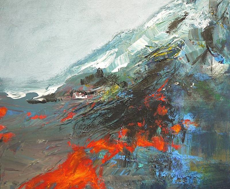 Lava 2019 50 x 50 cm 