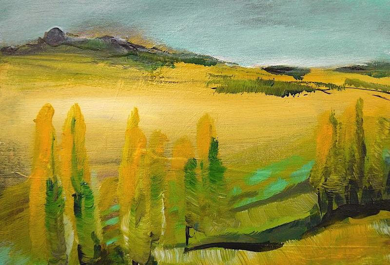 Kleine Landschaft 1 24 x 30 cm 